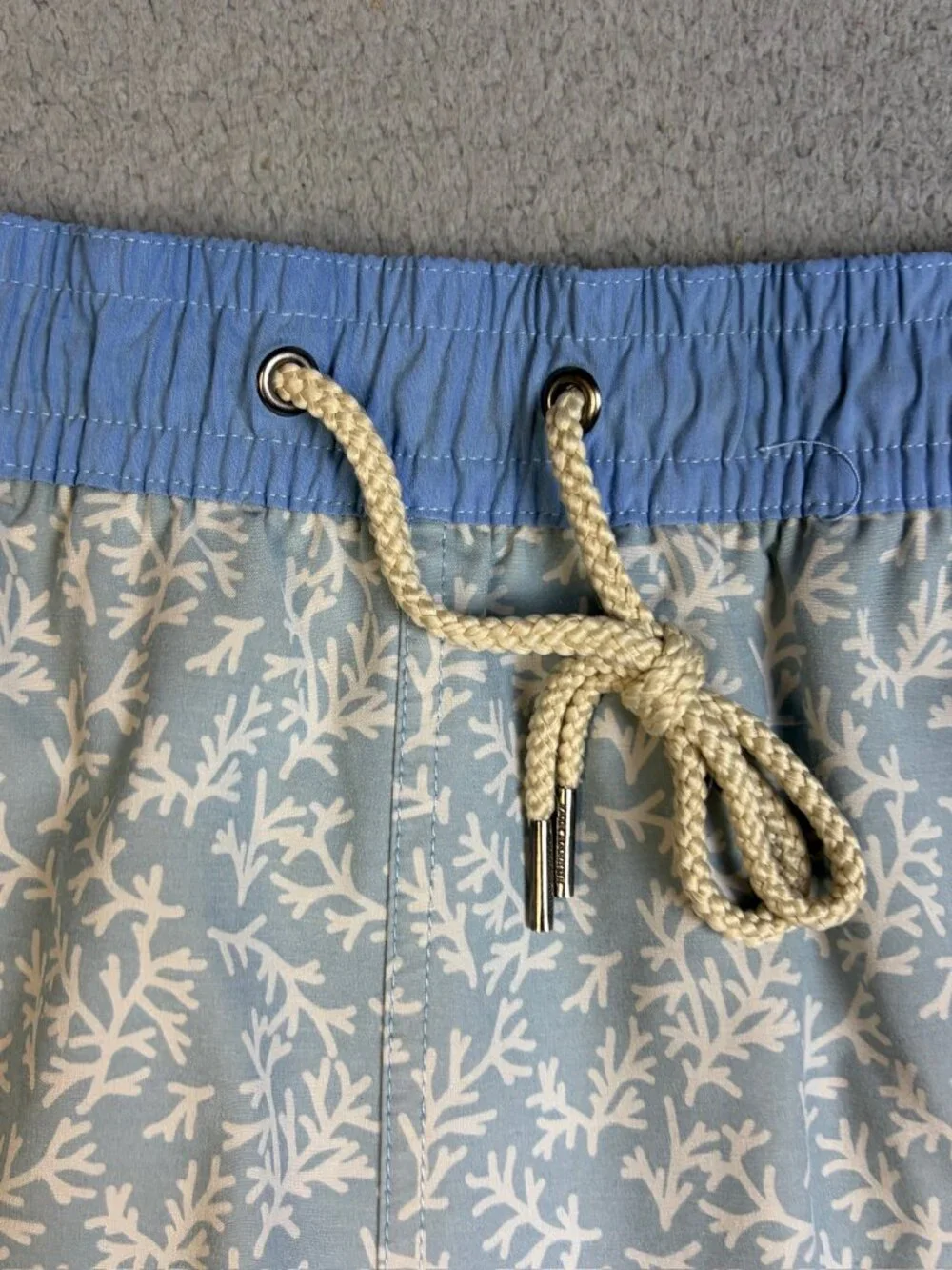 Fair Harbor Swim Shorts Trunks Mens XL Blue Drawstring Lined Beach Pool Surf